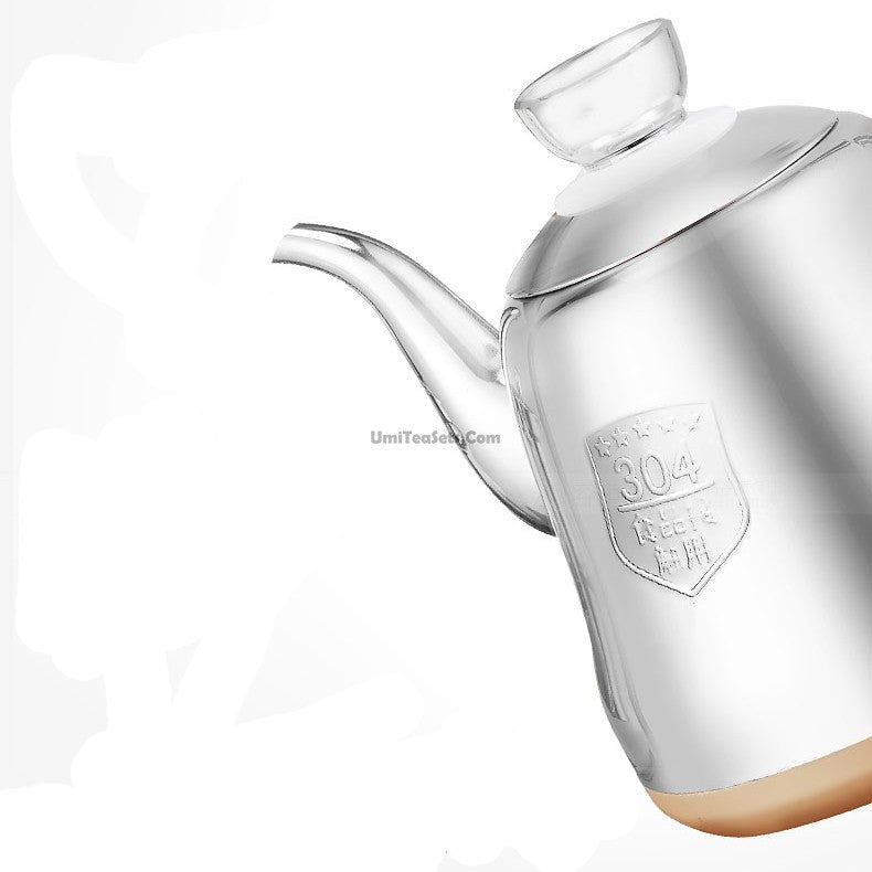 Smart Stainless Steel Teapot Set | Golden Induction Cooker