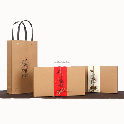Puerh Tea Gift Set – Dried Tangerine Peel Pu-erh Tea Balls 12 Pieces