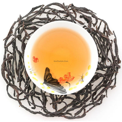 Dancong Oolong Tea Gift Set Bamboo Weave Box 250g