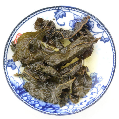 Ginseng Oolong Tea Gift Box Bamboo Weave 500g