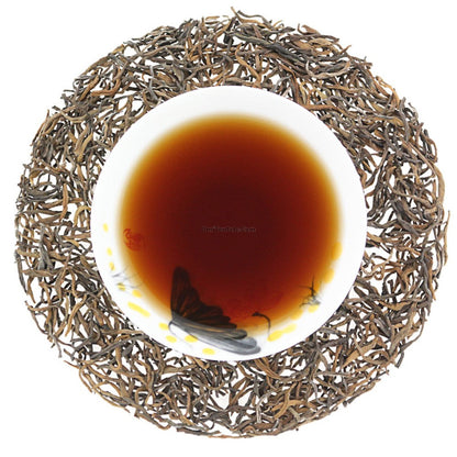 Aged Puerh Tea Gift Box with Canister | 18 Pieces Set