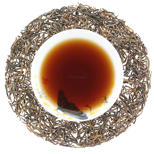 Aged Puerh Tea Gift Box with Canister | 18 Pieces Set