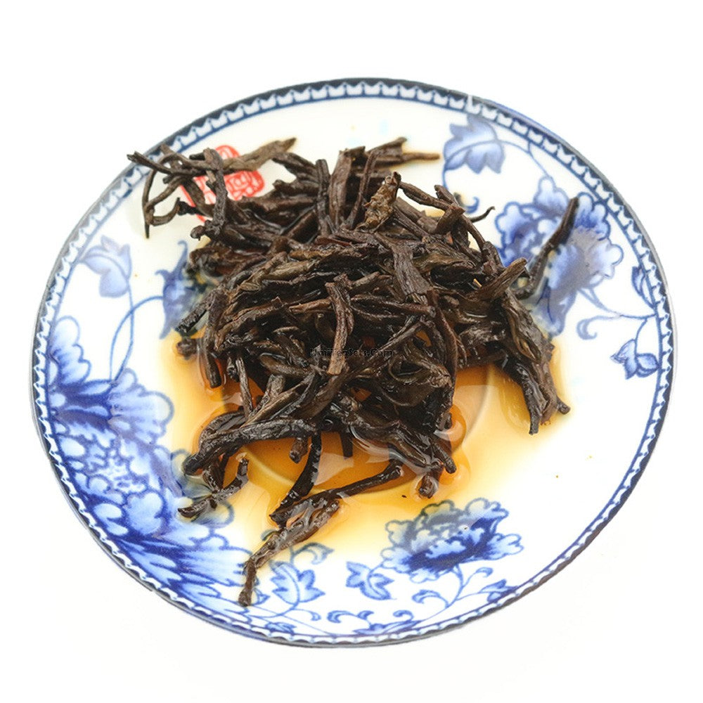 Aged Puerh Tea Gift Box with Canister | 18 Pieces Set