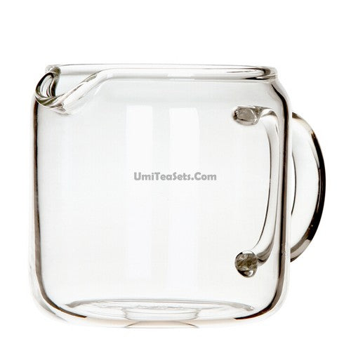 Glass Gongfu Fairness Cup Pitcher 280ml Clear