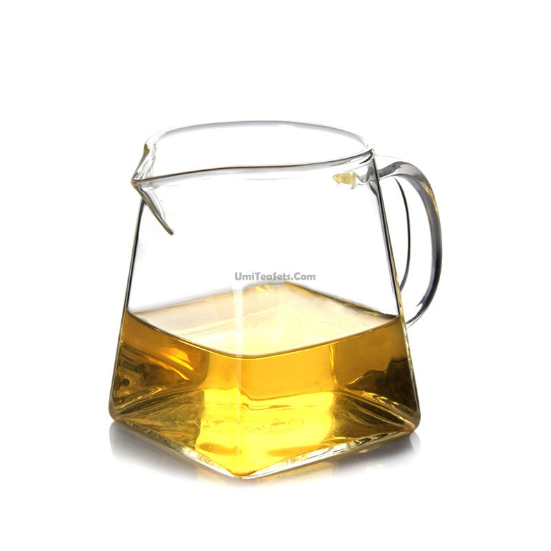 Glass Tea Pitcher with Strainer | Gongfu Fair Cup 500ml