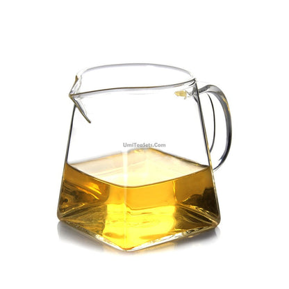Glass Tea Pitcher with Strainer | Gongfu Fair Cup 500ml