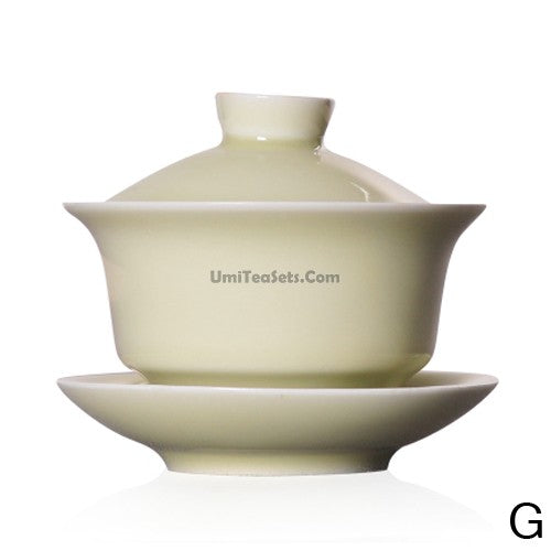 Longquan Celadon Ice Crack Gaiwan, 160ml Porcelain