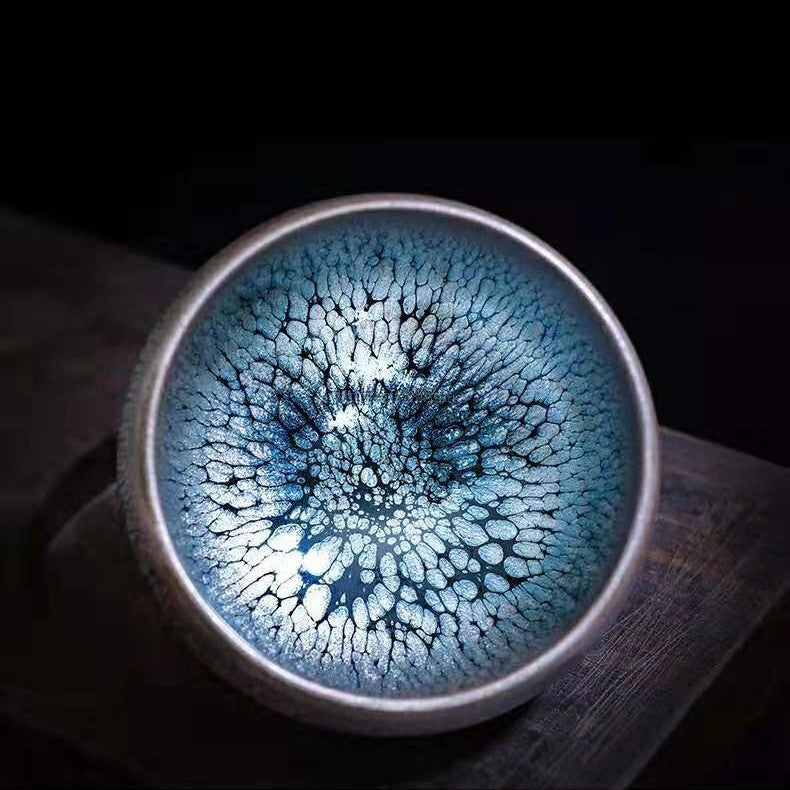Handmade Jianzhan Tea Cup Chinese Ceramic Tenmoku