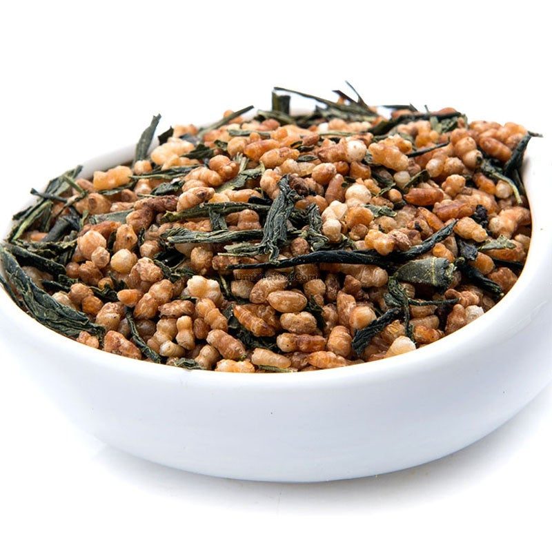 Genmaicha Green Tea Roasted Brown Rice Loose Leaf