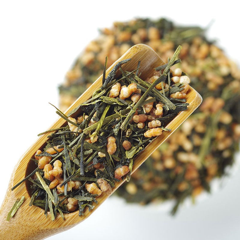 Genmaicha Green Tea Roasted Brown Rice Loose Leaf