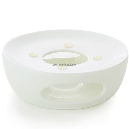 Porcelain Candle Teapot Warmer | Tea Warmer Stand for Teapot & Mug