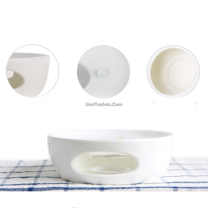 Porcelain Candle Teapot Warmer | Tea Warmer Stand for Teapot & Mug
