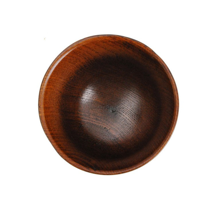 Wooden Tea Cups Set of 2 – Jujube Wood, Moire Grain