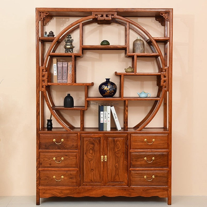 Curio Display Cabinet Shelf – Pterocarpus Wood