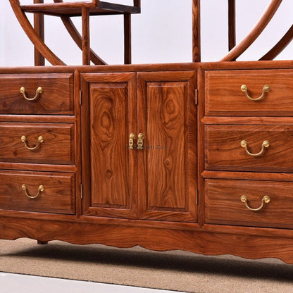Curio Display Cabinet Shelf – Pterocarpus Wood