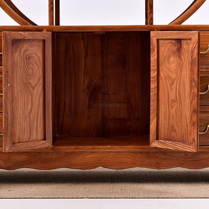 Curio Display Cabinet Shelf – Pterocarpus Wood