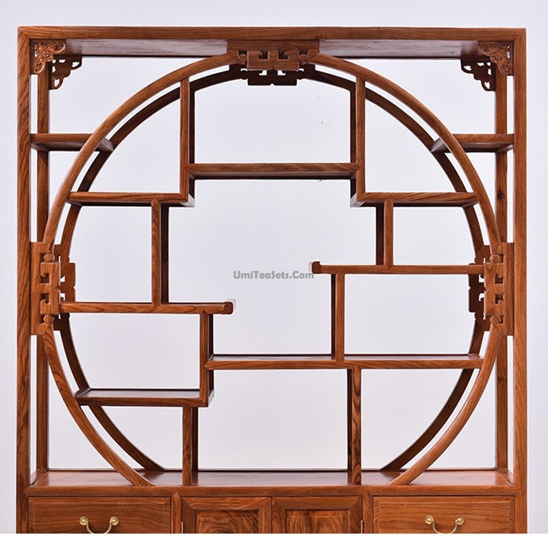 Curio Display Cabinet Shelf – Pterocarpus Wood