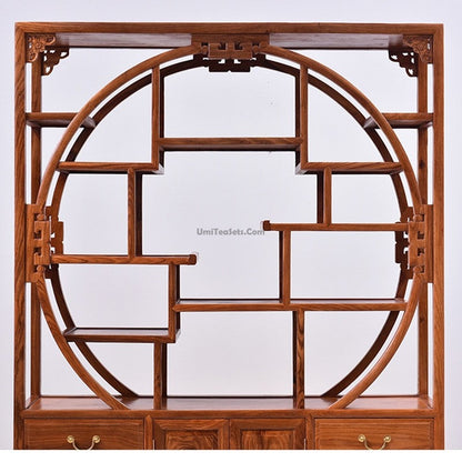 Curio Display Cabinet Shelf – Pterocarpus Wood