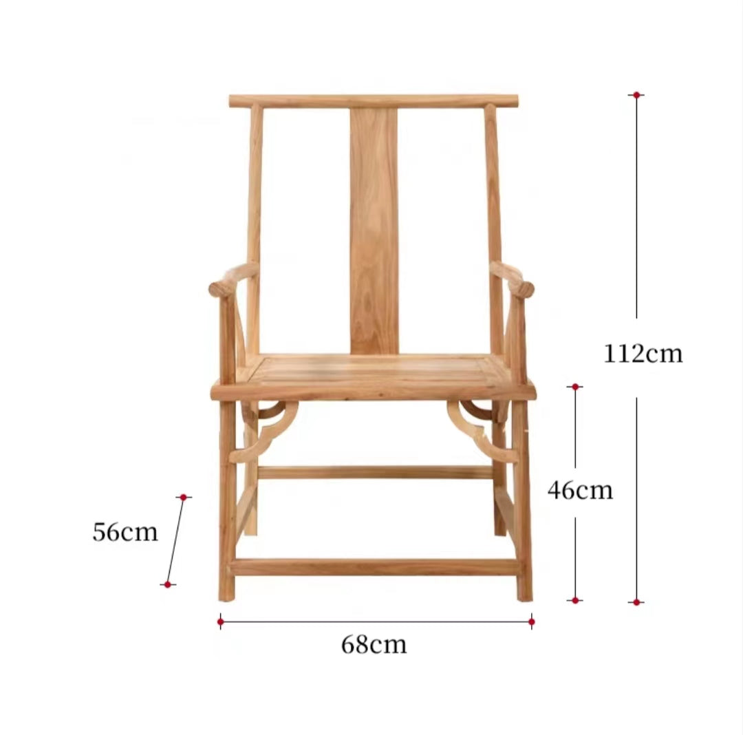 Elm Wood Display Cabinet Tea Cabinet – 300cm Curio Shelf