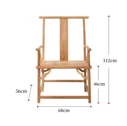 Elm Wood Display Cabinet Tea Cabinet – 300cm Curio Shelf