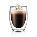 Double Wall Glass Cup Borosilicate 350ml Tea Coffee