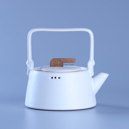 Japanese Teapot Coarse Pottery 800ml Induction Safe Clay Pot