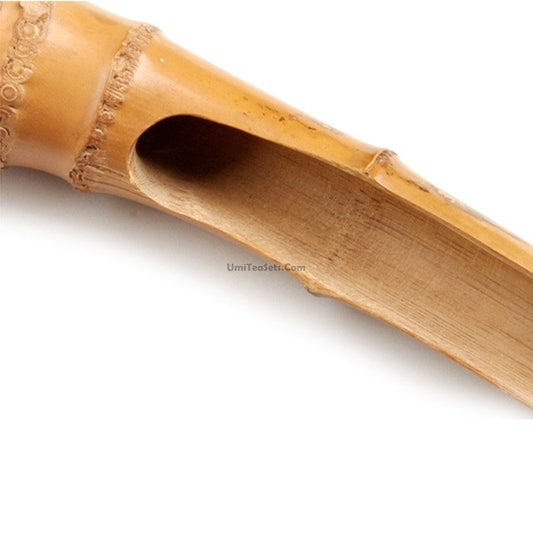 Bamboo Root Cha He Tea Holder Handmade Natural