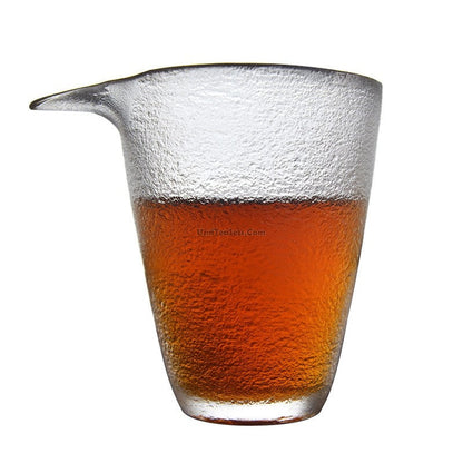 Glass Tea Pitcher Golden Rim Chahai Fair Cup 200ml
