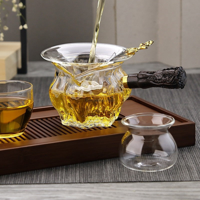 Tea Strainer with Goldfish Handle – Glass Loose Leaf Tea Filter