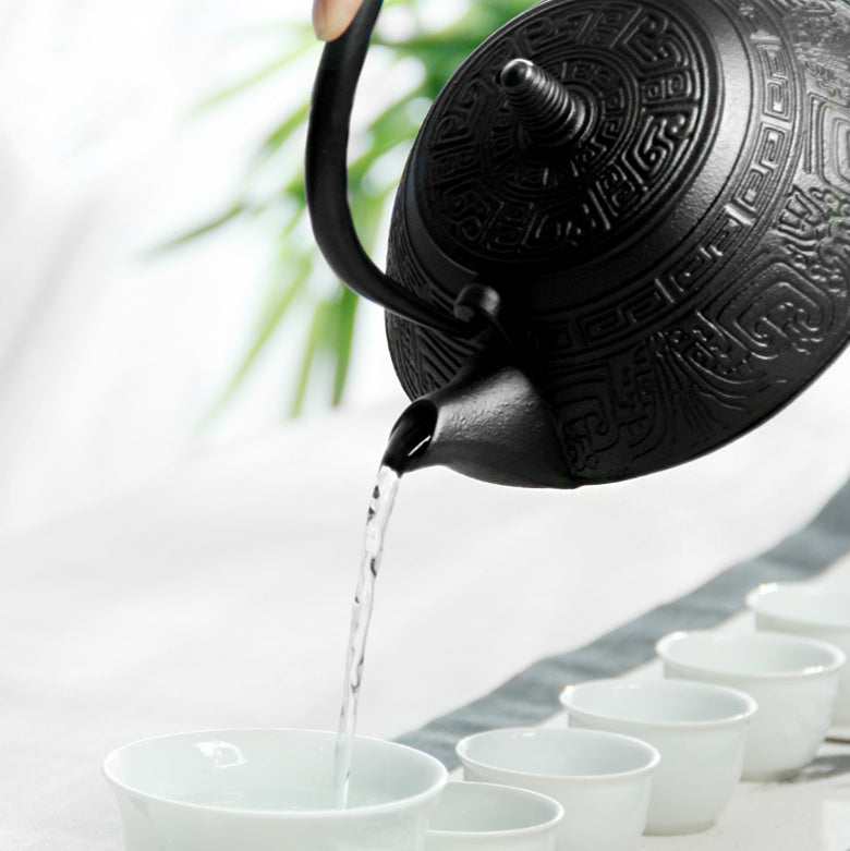 Cast Iron Teapot Tetsubin Gongfu 800ml Handcrafted Japanese
