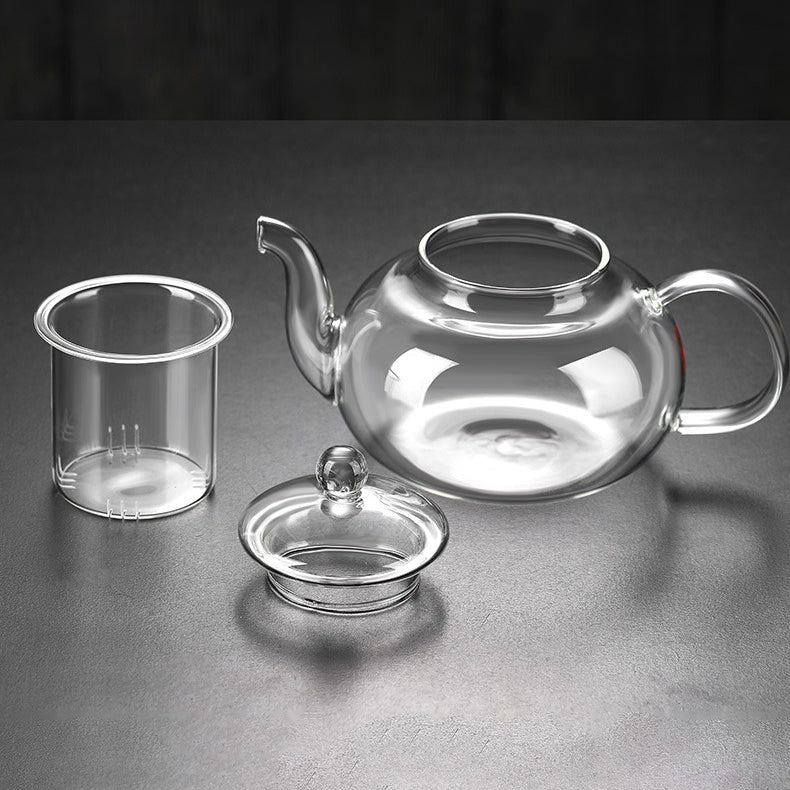 Borosilicate Glass Teapot with Infuser | 3 Sizes