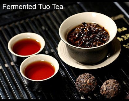 Puerh Tuo Cha Compressed Tea – Fermented & Raw