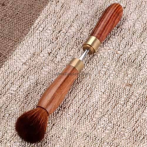 Teapot Cleaning Brush with Animal Hair Bristles