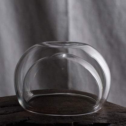Gongfu Tea Cup Set 6pcs Double Wall Glass 50ml Borosilicate