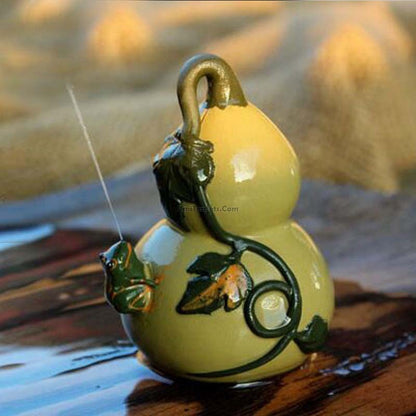 Purple Clay Tea Pet Handcrafted Zisha Gongfu Decor Figure