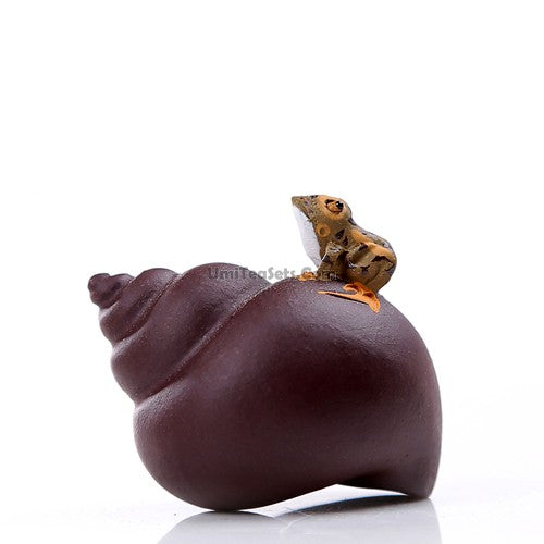Zisha Tea Pet Purple Clay Gongfu Tray Figurine Nourishing