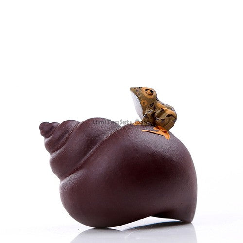 Zisha Tea Pet Purple Clay Gongfu Tray Figurine Nourishing