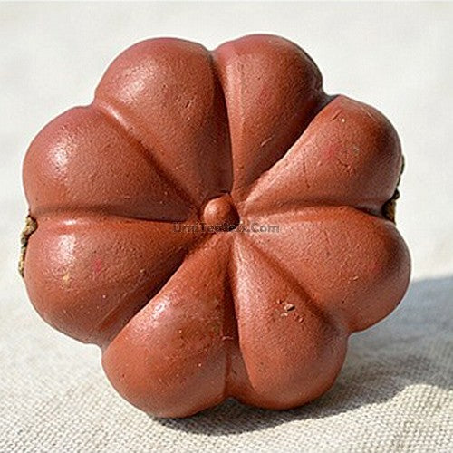 Purple Clay Tea Pet – Handcrafted Pumpkin Zisha Tea Figurine | Yixing Style Tea Tray Decor, 3 Colors