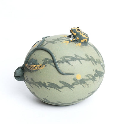 Tea Pet Yixing Purple Clay Handmade Zisha Tray Companion