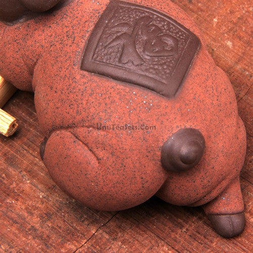 Pig Tea Pet Porcelain | Chinese Gongfu Tea Table Figurine