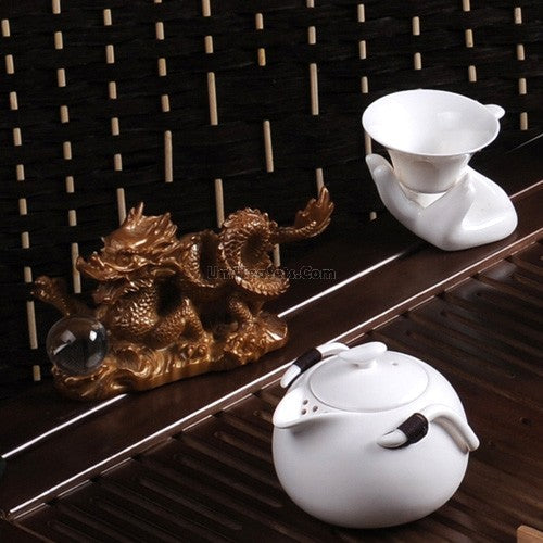 Color Changing Tea Pet Chinese Yixing Resin Figurine