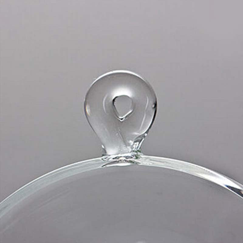 Glass Tea Strainer with Holder Loose Leaf Filter Gongfu Tea