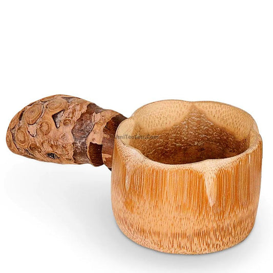 Bamboo Tea Strainer With Handle Gongfu Loose Leaf Filter