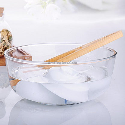 Glass Tea Washer Gongfu Tea Rinse Bowl – 2 Sizes Clear