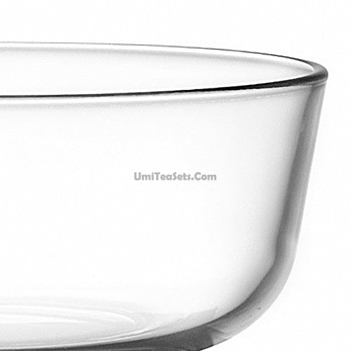 Glass Tea Washer Gongfu Tea Rinse Bowl – 2 Sizes Clear