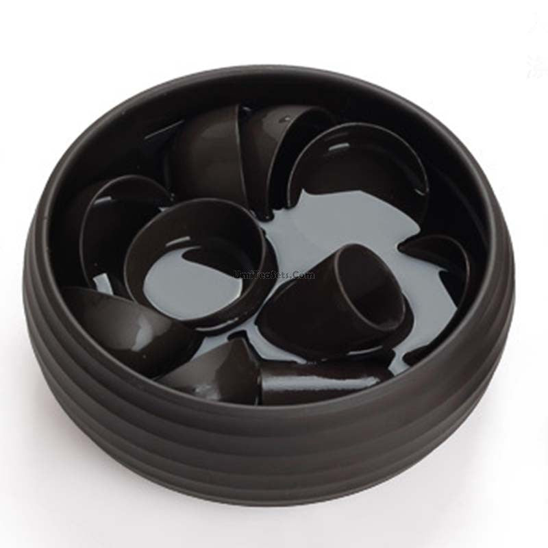 Purple Clay Tea Washer Black Stripes Gongfu Tea