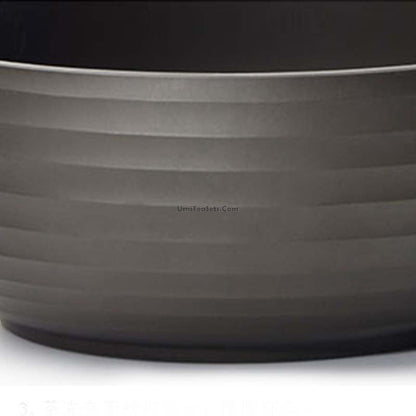 Purple Clay Tea Washer Black Stripes Gongfu Tea