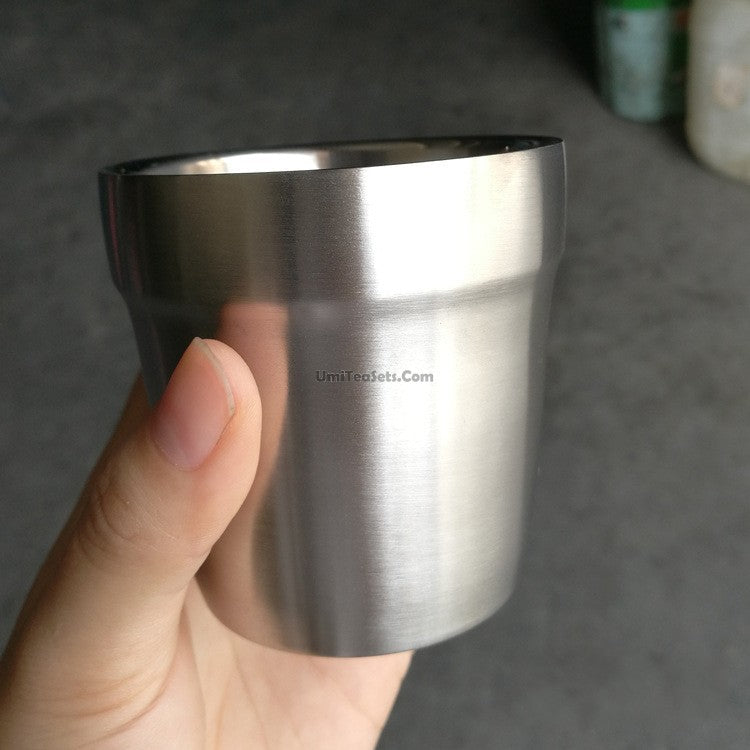 Double Wall Stainless Steel Cups Set of 4 | Insulated