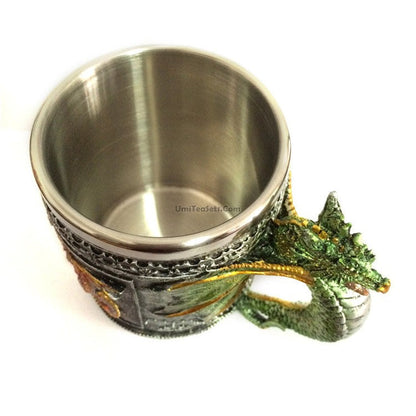 Dragon Mug Stainless Steel Double Wall 350ml Resin