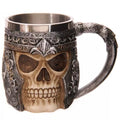 Stainless Steel Skull Helmet Mug Double Wall | 300ml